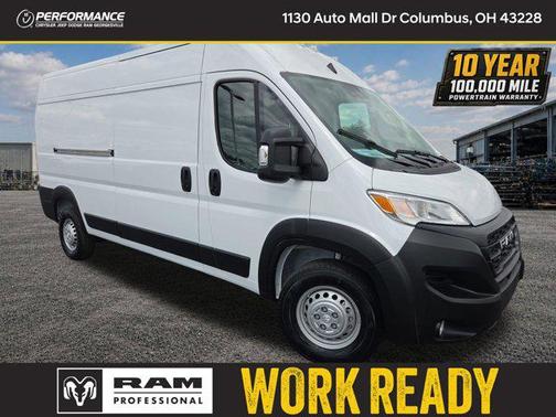 Bright White Clearcoat 2026 RAM ProMaster 3500 High Roof