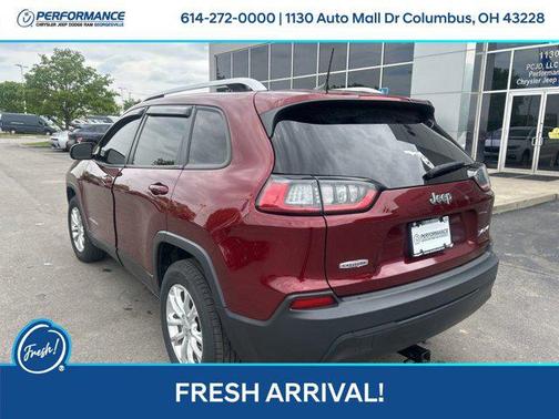 Velvet Red Pearlcoat 2020 Jeep Cherokee Latitude