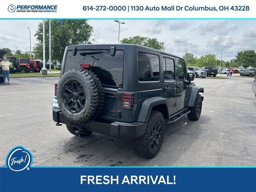 Rhino Clearcoat 2016 Jeep Wrangler Unlimited Willys Wheeler