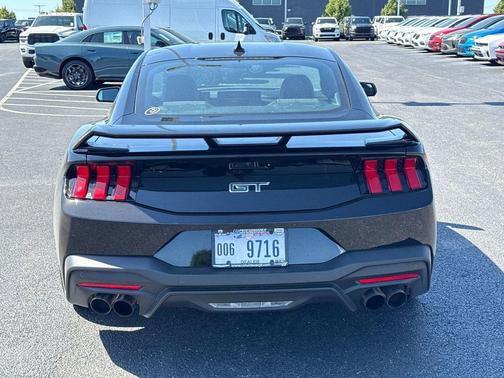 Shadow Black 2025 Ford Mustang GT
