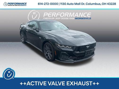 Shadow Black 2025 Ford Mustang GT