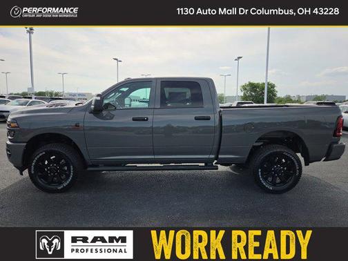 Ceramic Gray Clearcoat 2026 RAM 2500 Black Express Crew Cab 4x4 6'4' Box