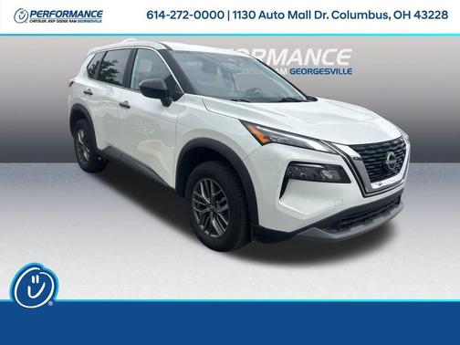 Glacier White 2023 Nissan Rogue S