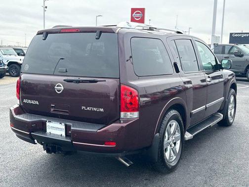 Midnight Garnet 2013 Nissan Armada Platinum