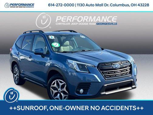 Horizon Blue Pearl 2022 Subaru Forester Premium