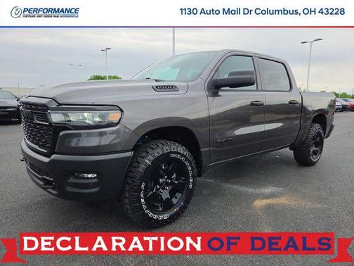 Granite Crystal Metallic Clearcoat 2026 RAM 1500 Warlock Crew Cab 4x4 5'7' Box