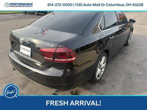 2012 Volkswagen Passat 3.6 SE