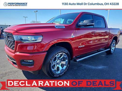 Molten Red Pearlcoat 2026 RAM 1500 Big Horn/Lone Star