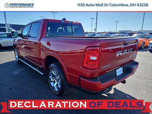 Molten Red Pearlcoat 2026 RAM 1500 Big Horn/Lone Star