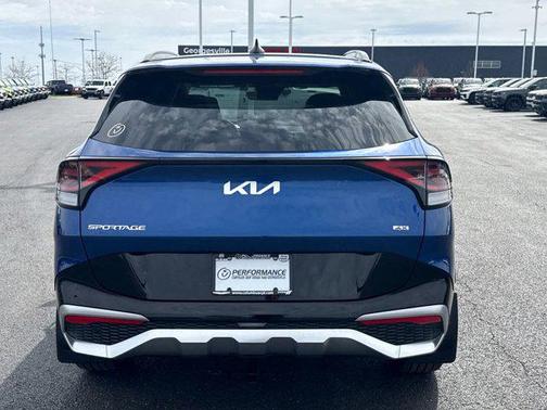 Sapphire Blue 2025 Kia Sportage SX-Prestige