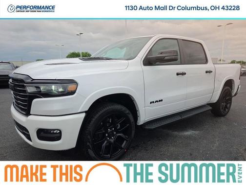 Bright White Clearcoat 2026 RAM 1500 Laramie