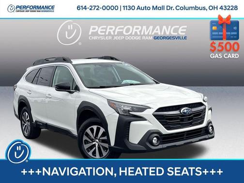 Crystal White Pearl 2024 Subaru Outback Premium