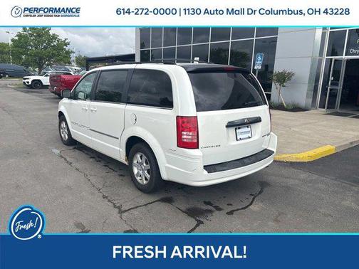 Stone White Clearcoat 2010 Chrysler Town & Country Touring