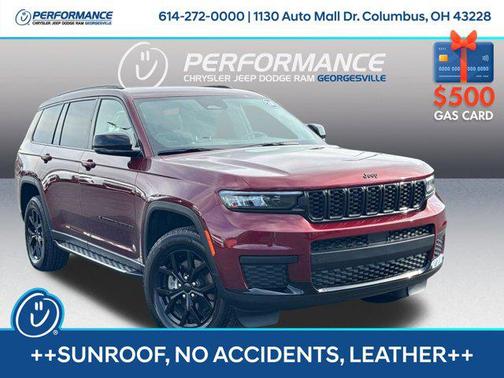 Velvet Red Pearlcoat 2024 Jeep Grand Cherokee L Altitude