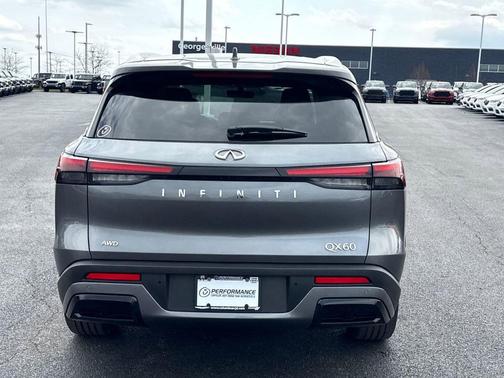 Gray 2023 INFINITI QX60 Luxe