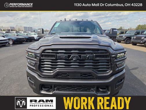 Granite Crystal Metallic Clearcoat 2026 RAM 2500 Black Express Crew Cab 4x4 8' Box
