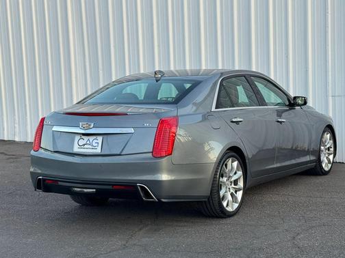 Satin Steel Metallic 2018 Cadillac CTS 3.6L Premium Luxury