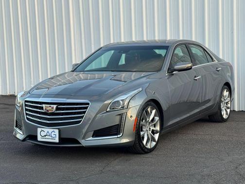 Satin Steel Metallic 2018 Cadillac CTS 3.6L Premium Luxury