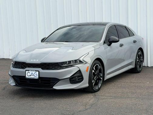 Wolf Gray 2022 Kia K5 GT-Line