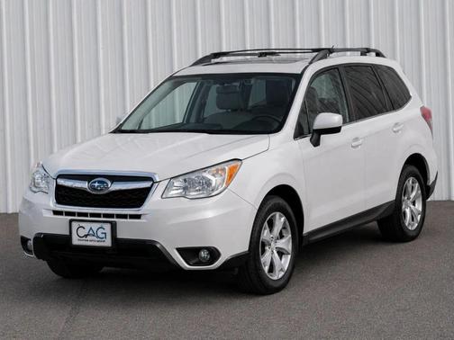 Satin White Pearl 2015 Subaru Forester 2.5i Limited