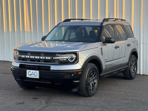 Iconic Silver Metallic 2023 Ford Bronco Sport Big Bend