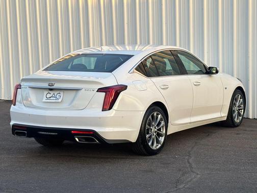 Summit White 2023 Cadillac CT5 Premium Luxury