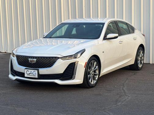 Summit White 2023 Cadillac CT5 Premium Luxury