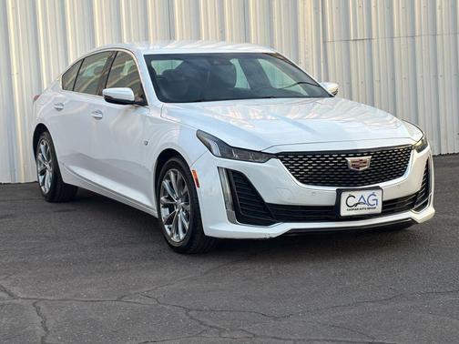 Summit White 2023 Cadillac CT5 Premium Luxury