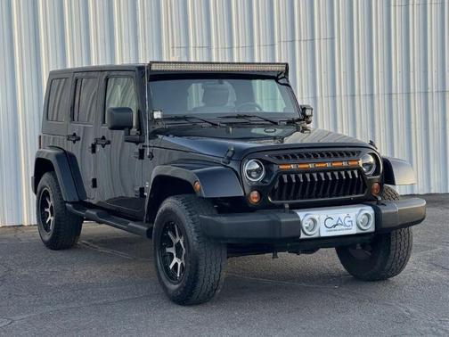 Black Clearcoat 2010 Jeep Wrangler Unlimited Sahara