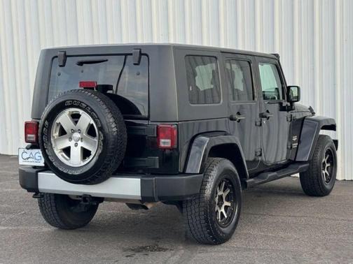 Black Clearcoat 2010 Jeep Wrangler Unlimited Sahara
