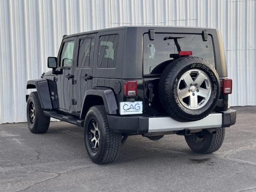 Black Clearcoat 2010 Jeep Wrangler Unlimited Sahara