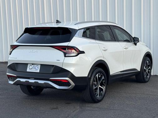 Snow White Pearl 2023 Kia Sportage Hybrid EX