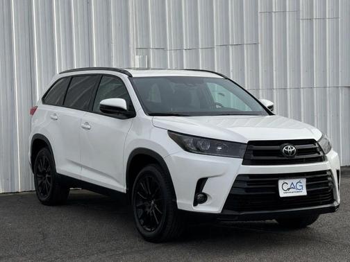 Blizzard Pearl 2019 Toyota Highlander SE