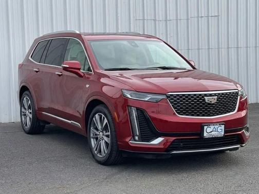 Red 2021 Cadillac XT6 Premium Luxury FWD