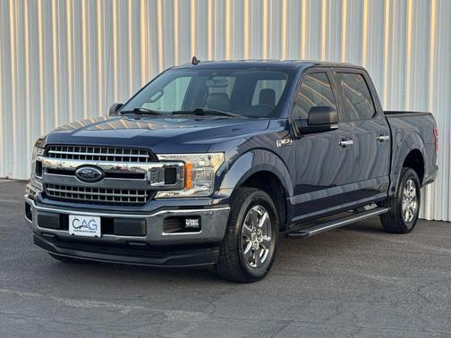 Blue 2019 Ford F-150 XLT