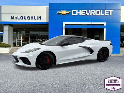 Arctic White 2023 Chevrolet Corvette Stingray w/3LT