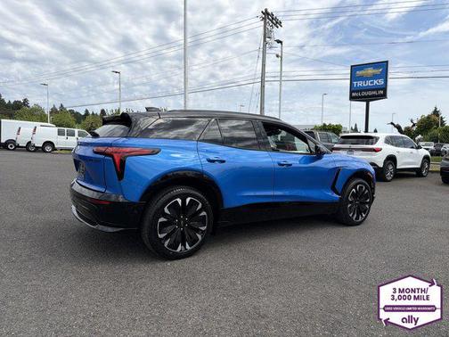 Riptide Blue Metallic 2026 Chevrolet Blazer EV AWD RS