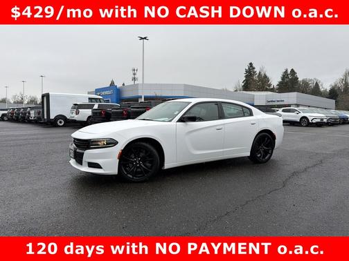 White Knuckle Clearcoat 2018 Dodge Charger SXT