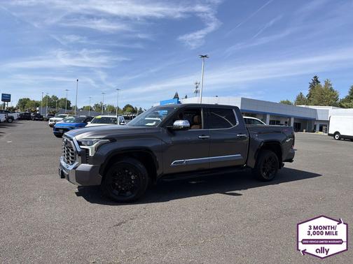 Magnetic Gray Metallic 2023 Toyota Tundra 1794 Edition