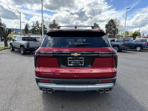 Radiant Red 2026 Chevrolet Traverse LT