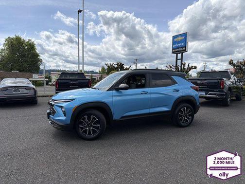 Marina Blue Metallic 2025 Chevrolet Trailblazer ACTIV