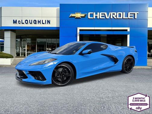 Rapid Blue 2021 Chevrolet Corvette Stingray w/1LT