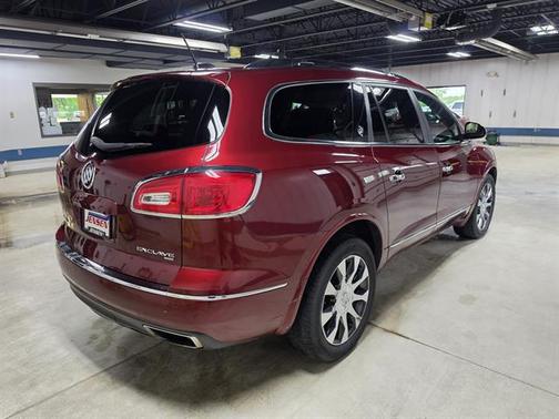 Crimson Red Tintcoat 2017 Buick Enclave Leather