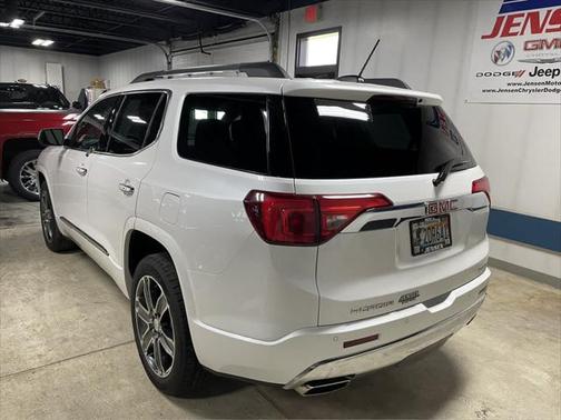 White Frost Tricoat 2018 GMC Acadia Denali