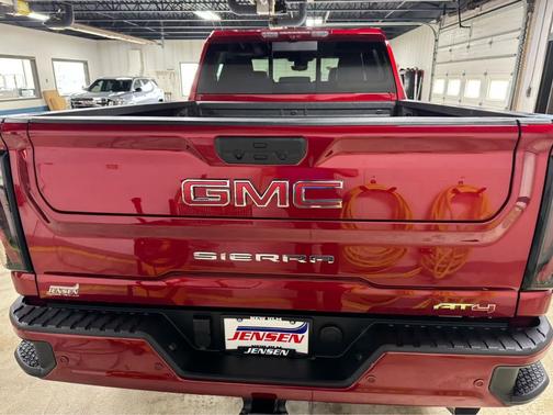 Volcanic Red Tintcoat 2026 GMC Sierra 3500 AT4