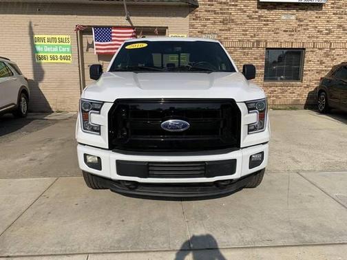 WHITE 2016 Ford F-150 Lariat