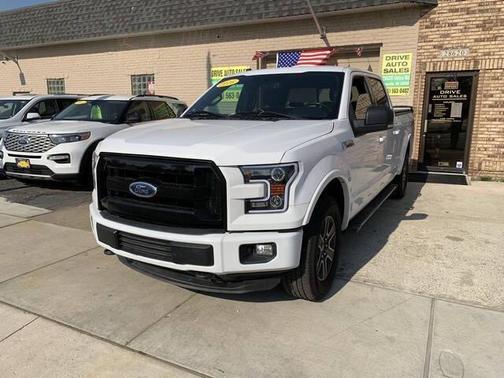 WHITE 2016 Ford F-150 Lariat