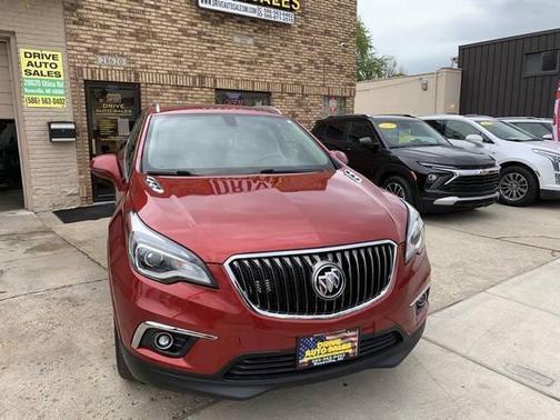 Chili Red Metallic 2017 Buick Envision Essence