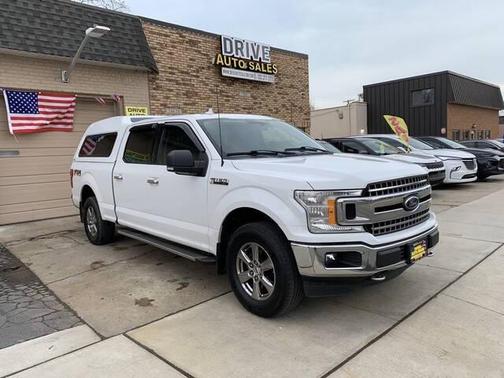 WHITE 2018 Ford F-150 XLT