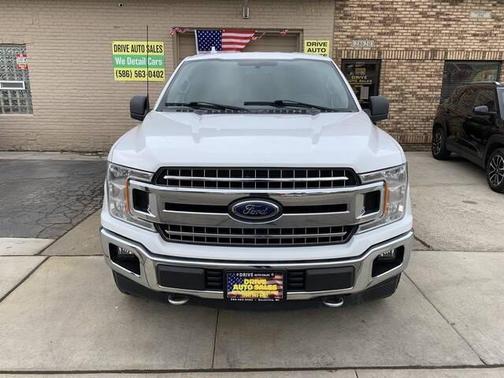 WHITE 2018 Ford F-150 XLT